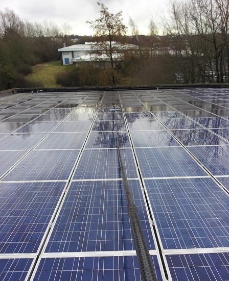 Commercial Solar Panel Cleaning